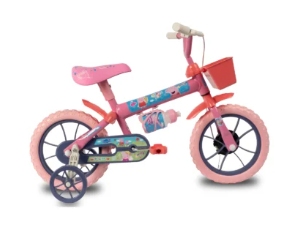 Bicicleta Peppa Aro 12 Rosa